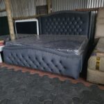 6 by 6 bed grey